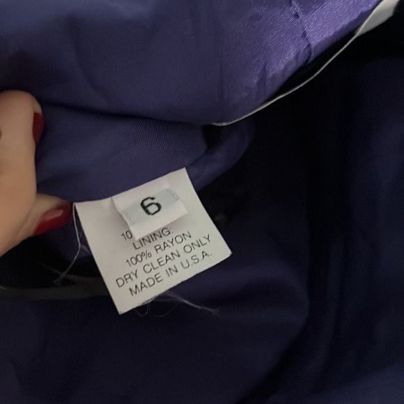 EUC Siri brand dress. Bought in Charleston SC bridal boutique. Eggplant purple. - Picture 5 of 7